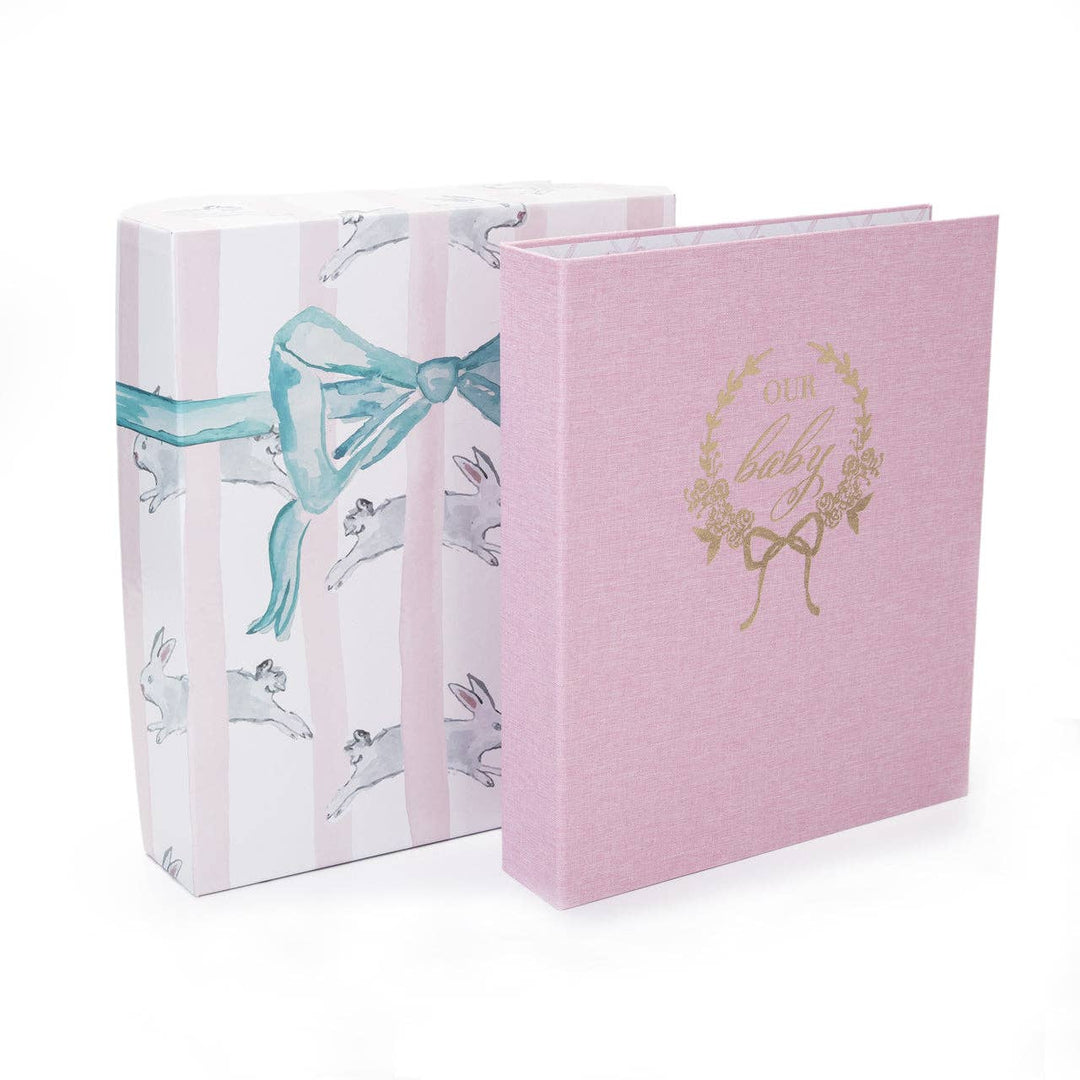 Over the Moon Gift - "Our Baby” Memory Book - Girl