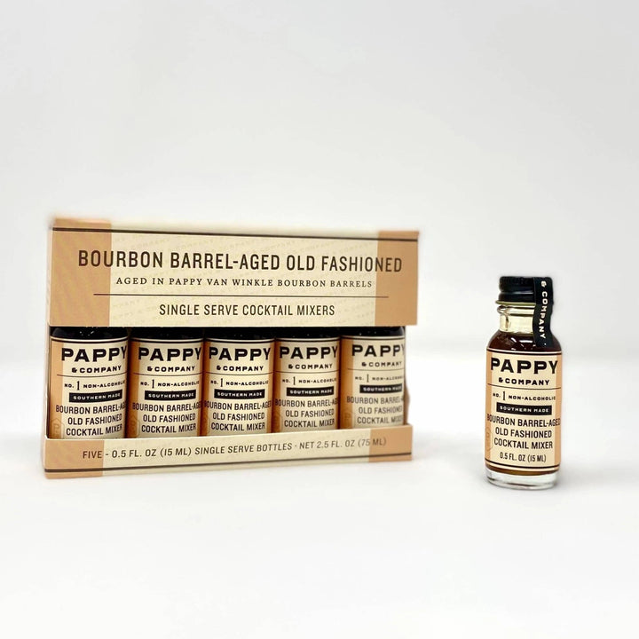 Pappy & Company - Pappy Van Winkle Bourbon Barrel-Aged Old Fashioned Mix - Single Serve 5 pack