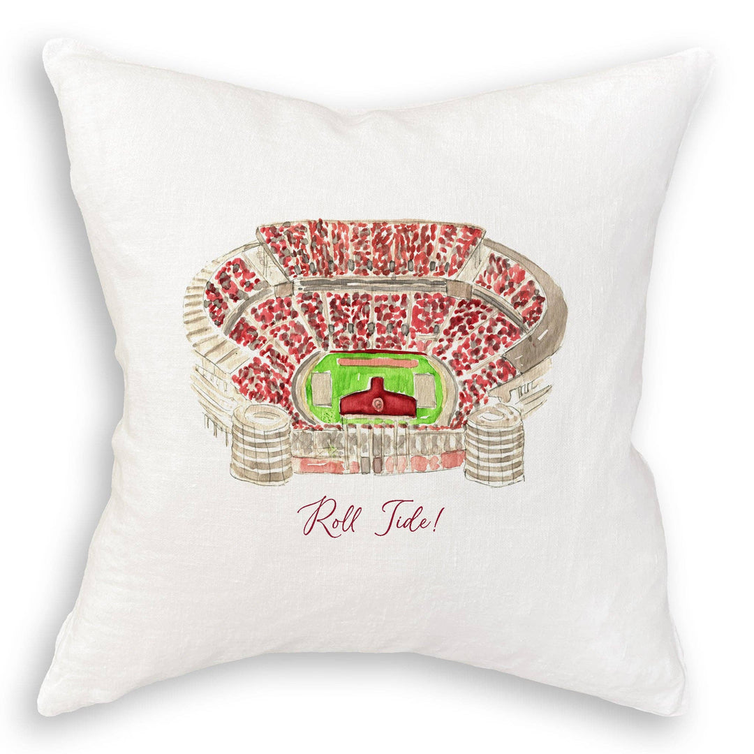 French Graffiti - Alabama Football Stadium with Quote: Dishtowel