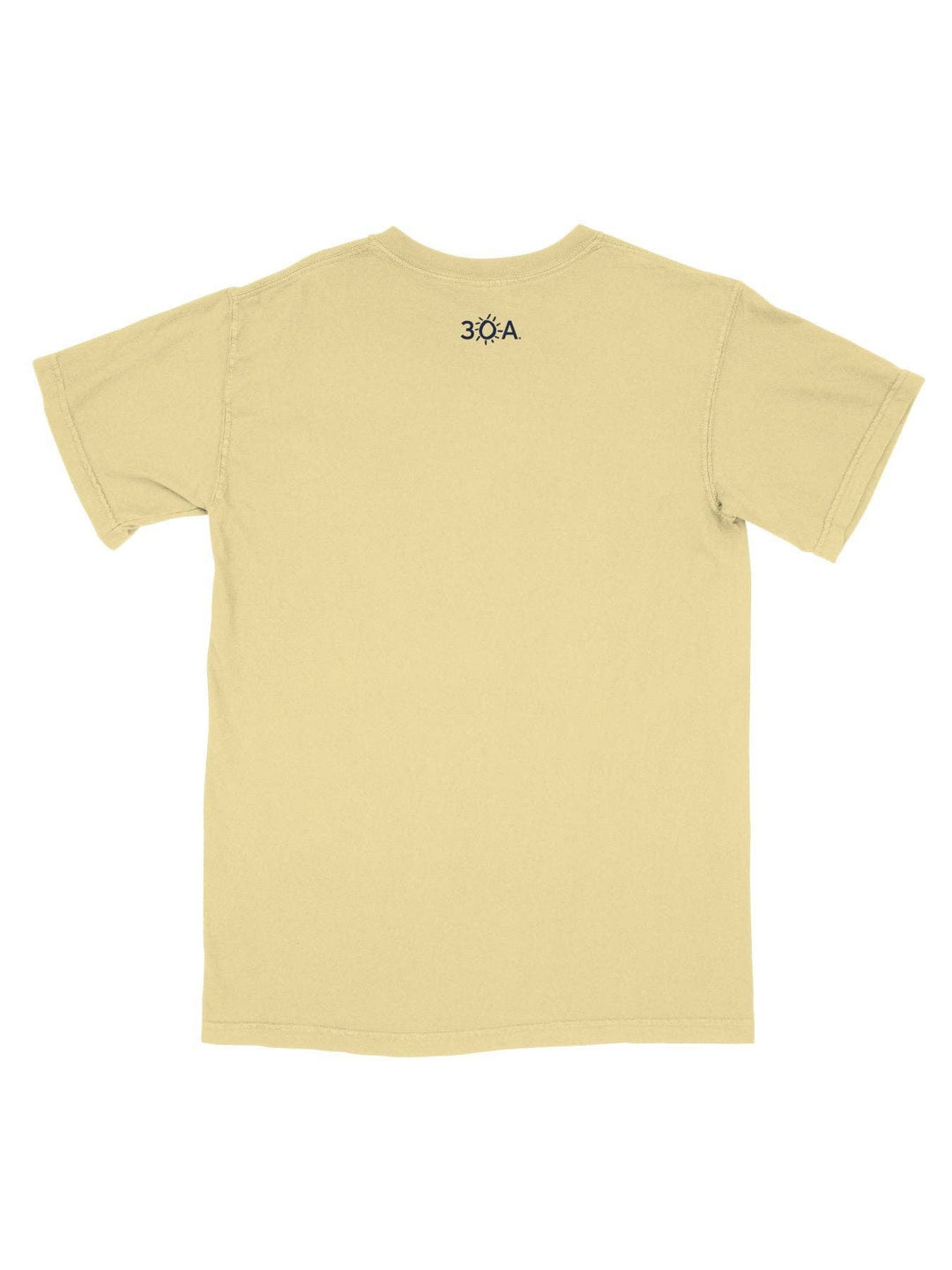 30A Gear - 30A Beach Happy Minimalistic T-Shirt: Blue / M