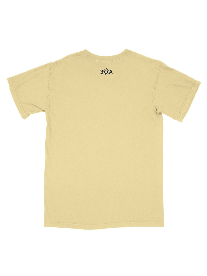 30A Gear - 30A Beach Happy Minimalistic T-Shirt: Blue / M