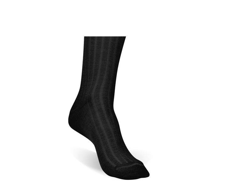 ELL & Atty - Superwash Merino Wool - Solid: Navy / Mid-Calf