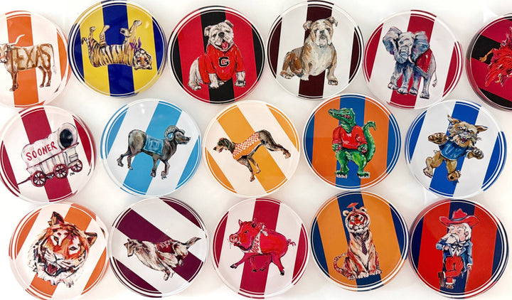 Lauren Dunn - ELEPHANT GAME DAY COASTER single coaster