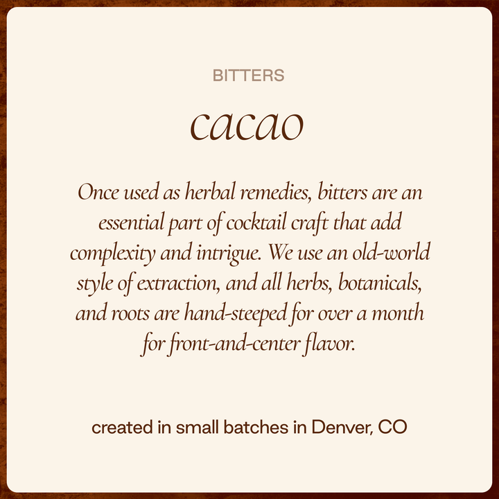 Strongwater - Cacao Bitters