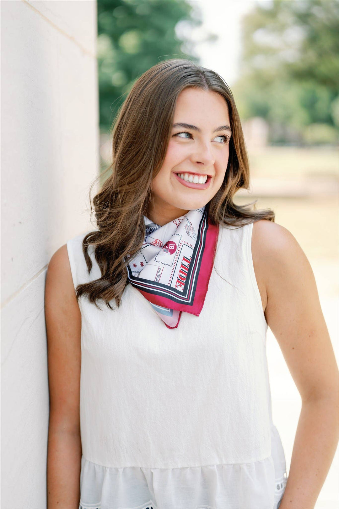 Gracefully Made Art - Alabama Silk Scarf