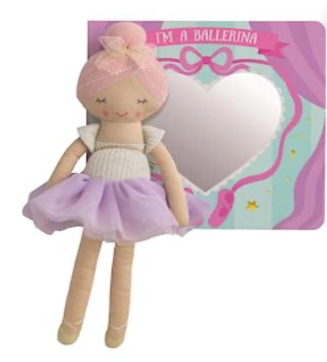 Pink Ballet Book & Doll Set