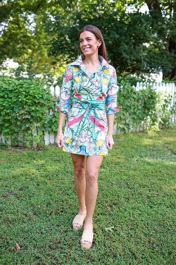 Mint Chinois© Shirt Dress Short