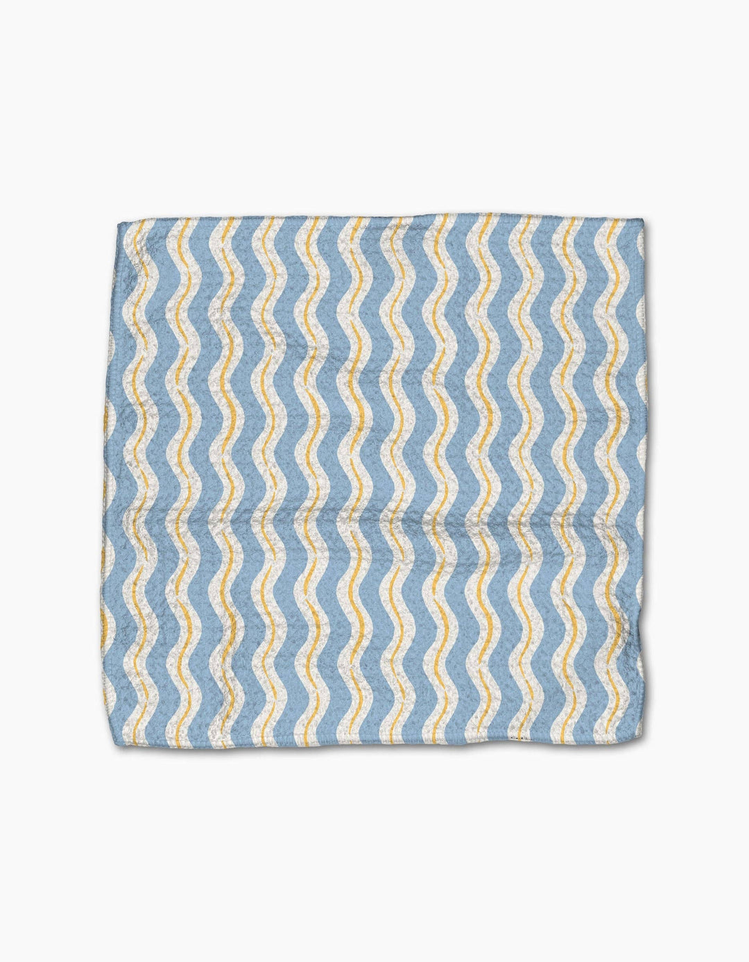 Geometry - Lemon Waves Dishcloth Set