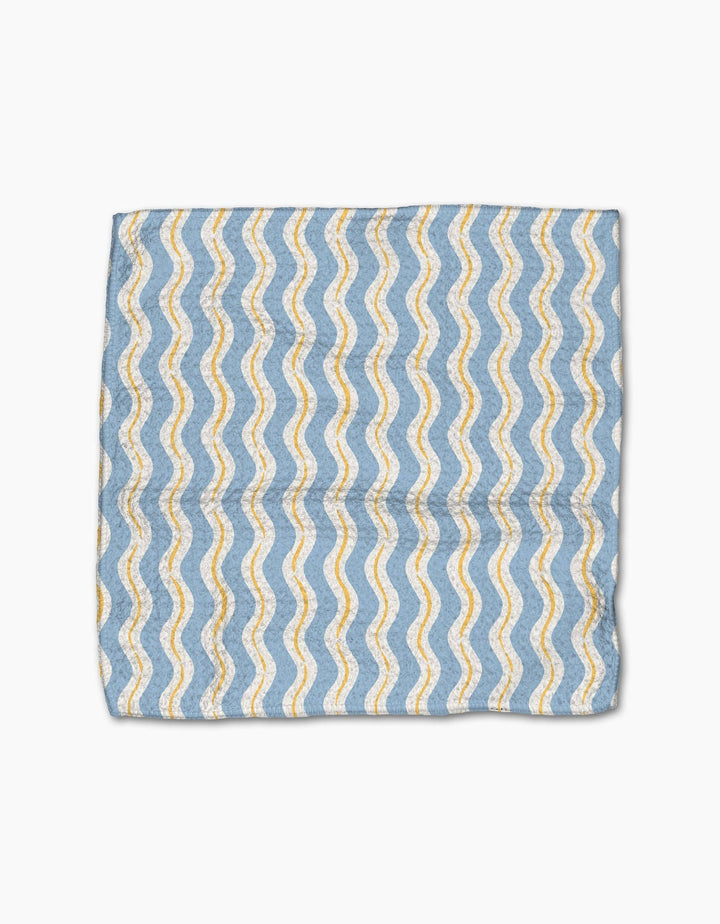 Geometry - Lemon Waves Dishcloth Set