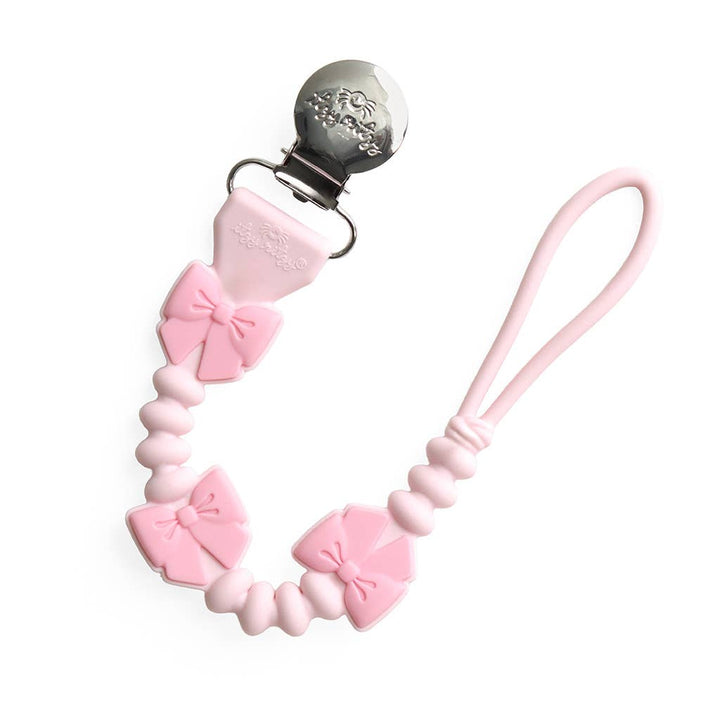 Itzy Ritzy - *NEW OPTIONS* Itzy Paci Strap Plus™: Pink Bows