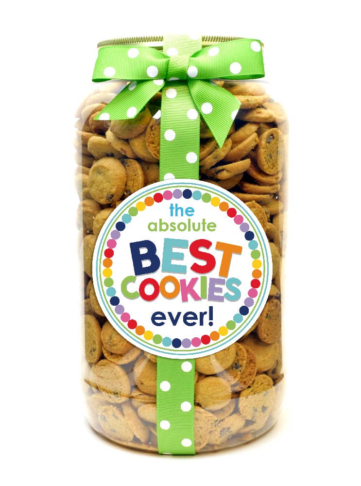 Oh, Sugar! - Cookie Gallon - Rainbow Dot Absolute Best Cookies Ever!: Chocolate Chip