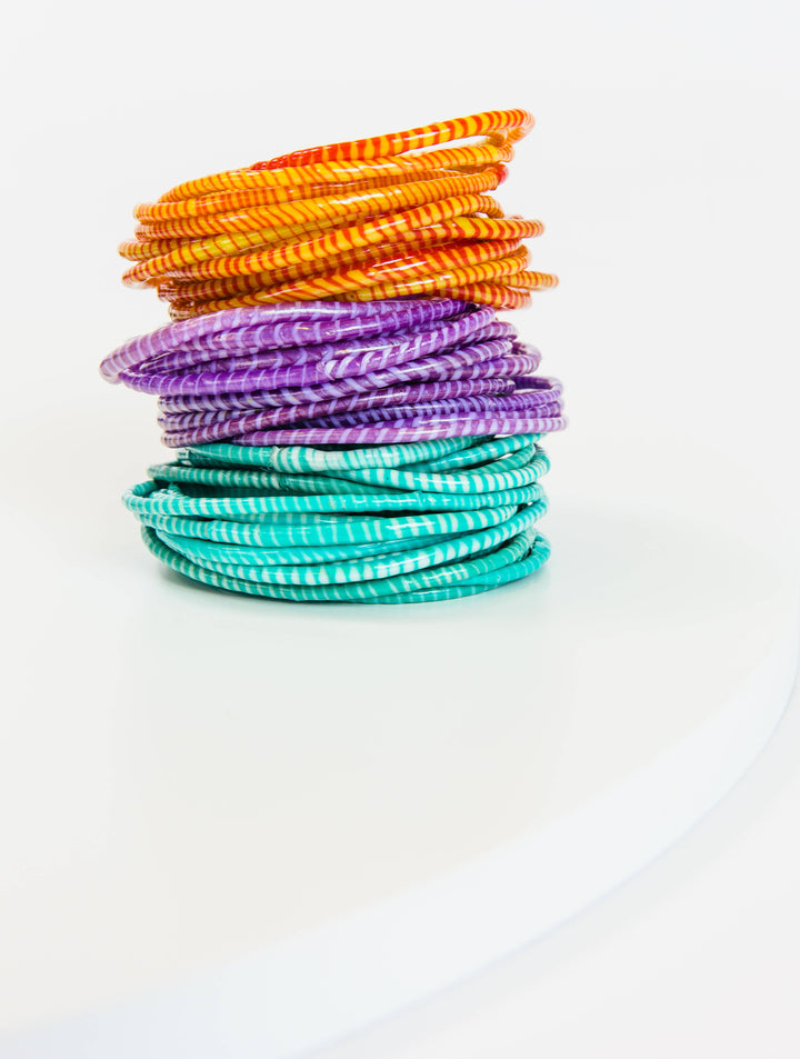 BECASA - Beach Bangles - Dark Violet