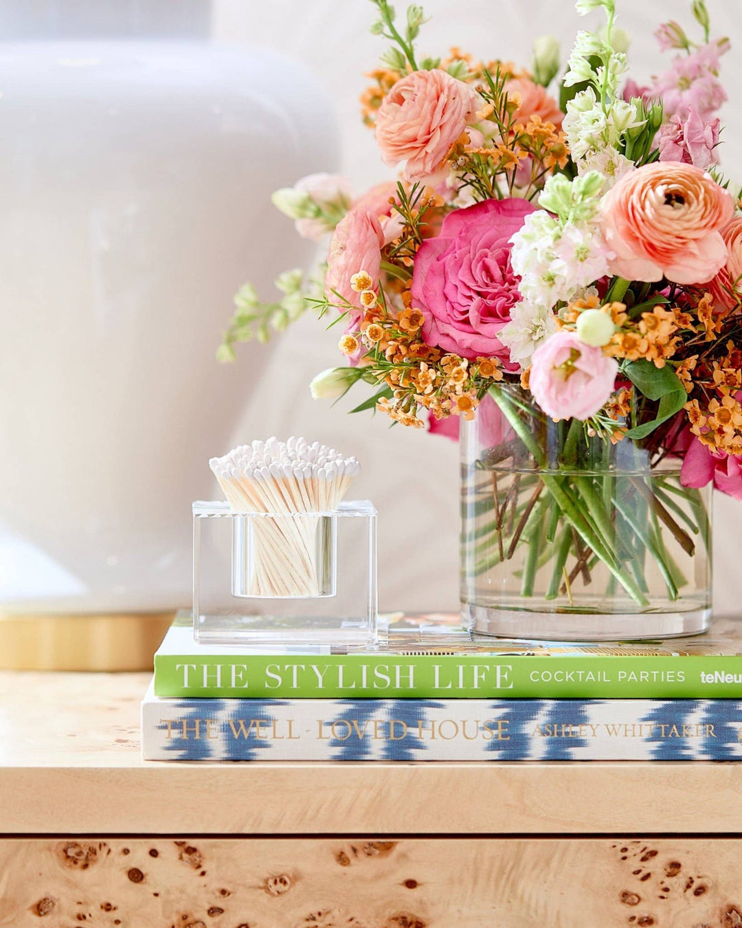 Tart By Taylor - Square Match Striker | White Matches