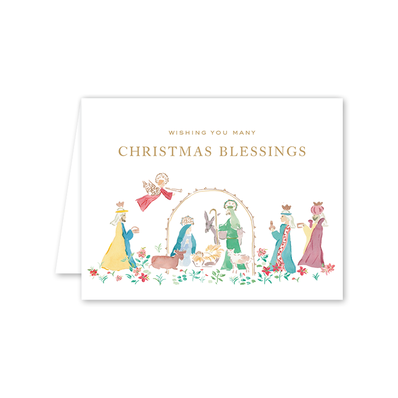 Dogwood Hill - Christmastide Bright: Single Card