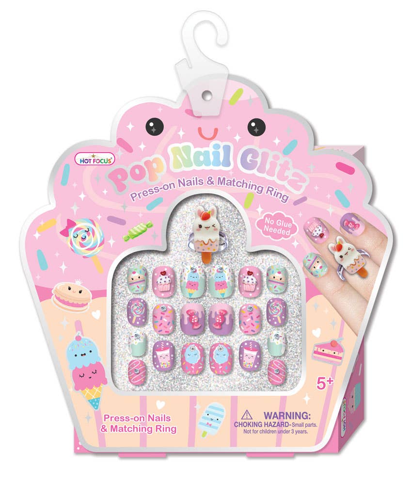 Hot Focus, Inc. - Pop Nail Glitz, Sweets