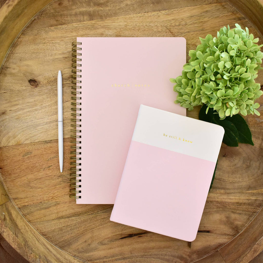 Church Notes Co. - Church Notes Notebook - Blush Pink