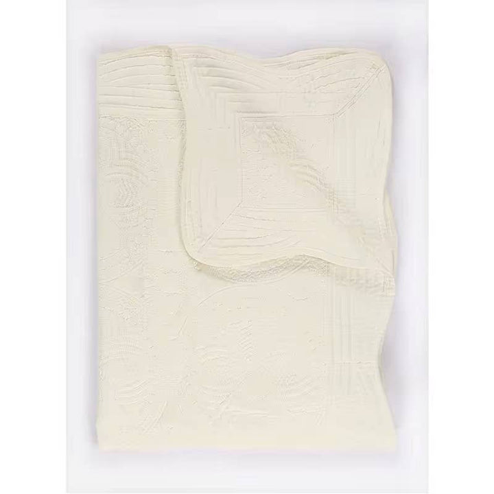 Zsa Zsa & LoLLi - Heirloom Quilt - Baby Quilt Blanket Swaddle Monogram: Baby Blue