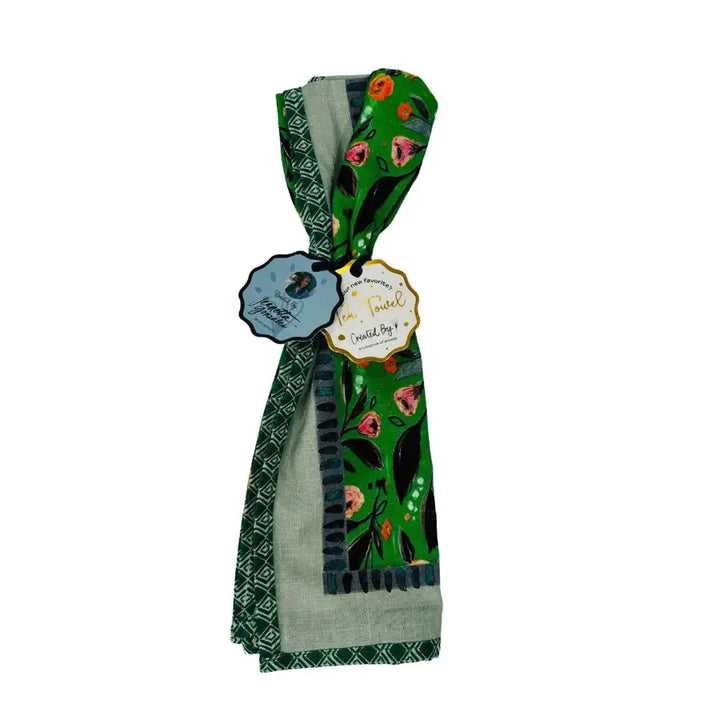 KEVA Style and Created By - Nellie Jean Cotton Linen Tea Towel