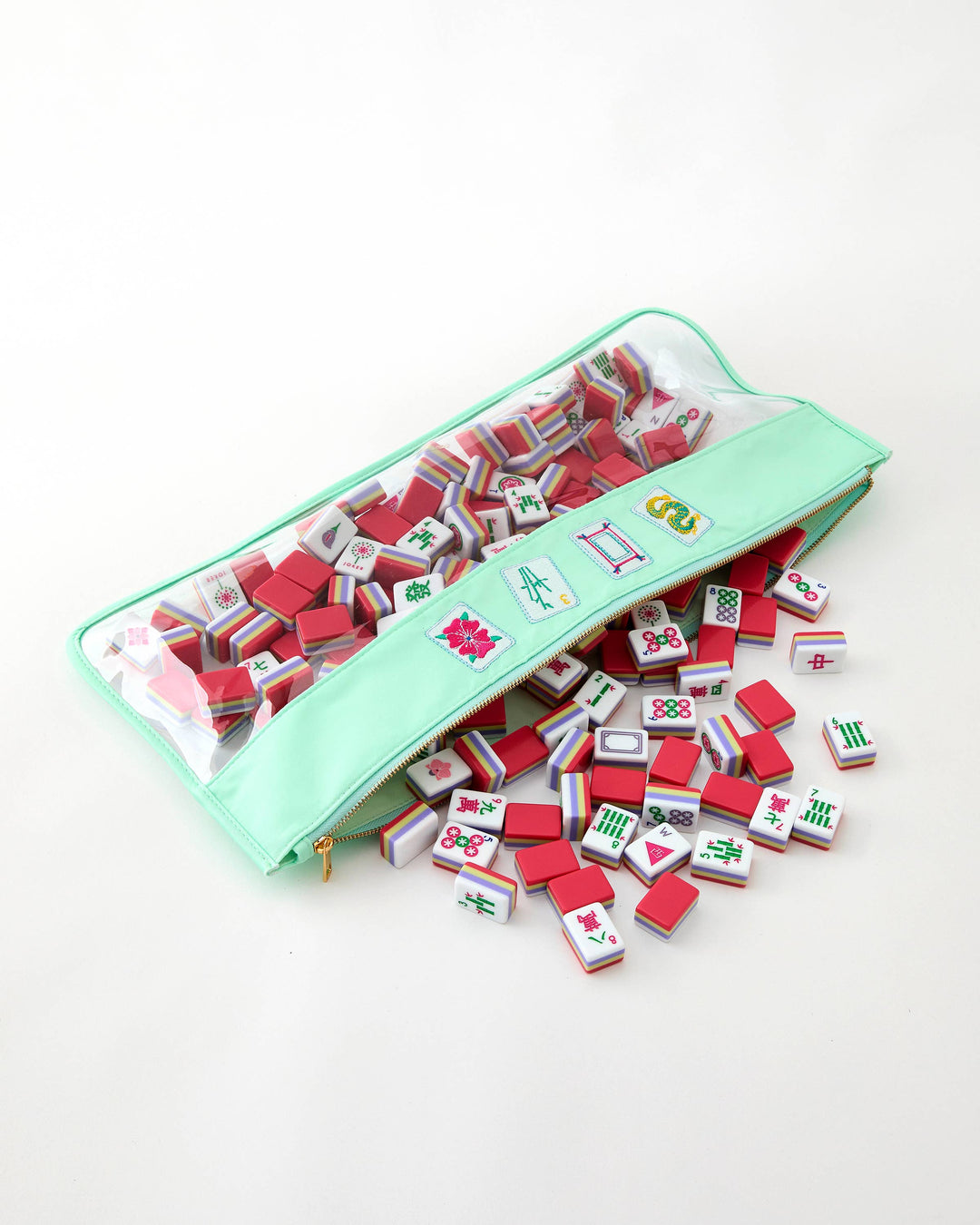Oh My Mahjong - Mint Birdie Bag