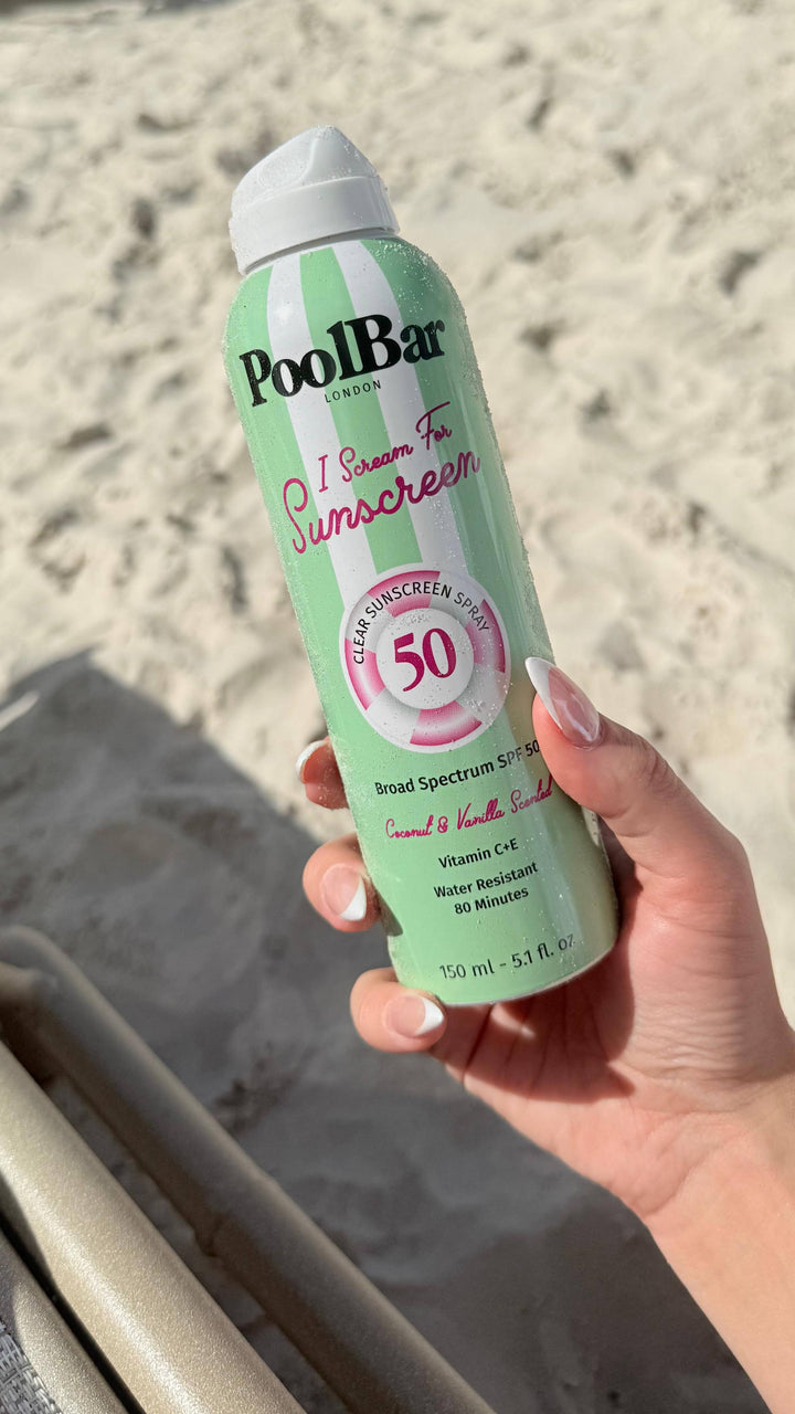 PoolBar London - SPF 50 Clear Sunscreen Spray