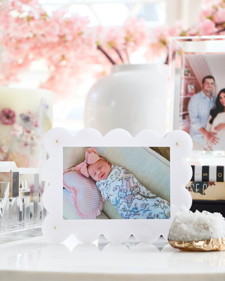 Tart By Taylor - White Acrylic Picture Frame