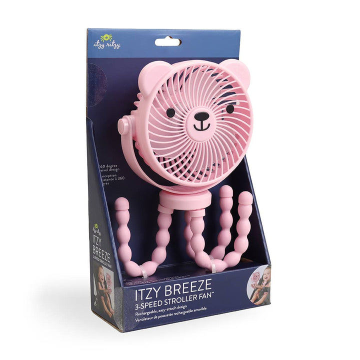 Itzy Ritzy - *NEW* Itzy Breeze 3-Speed Stroller Fan™: Pink