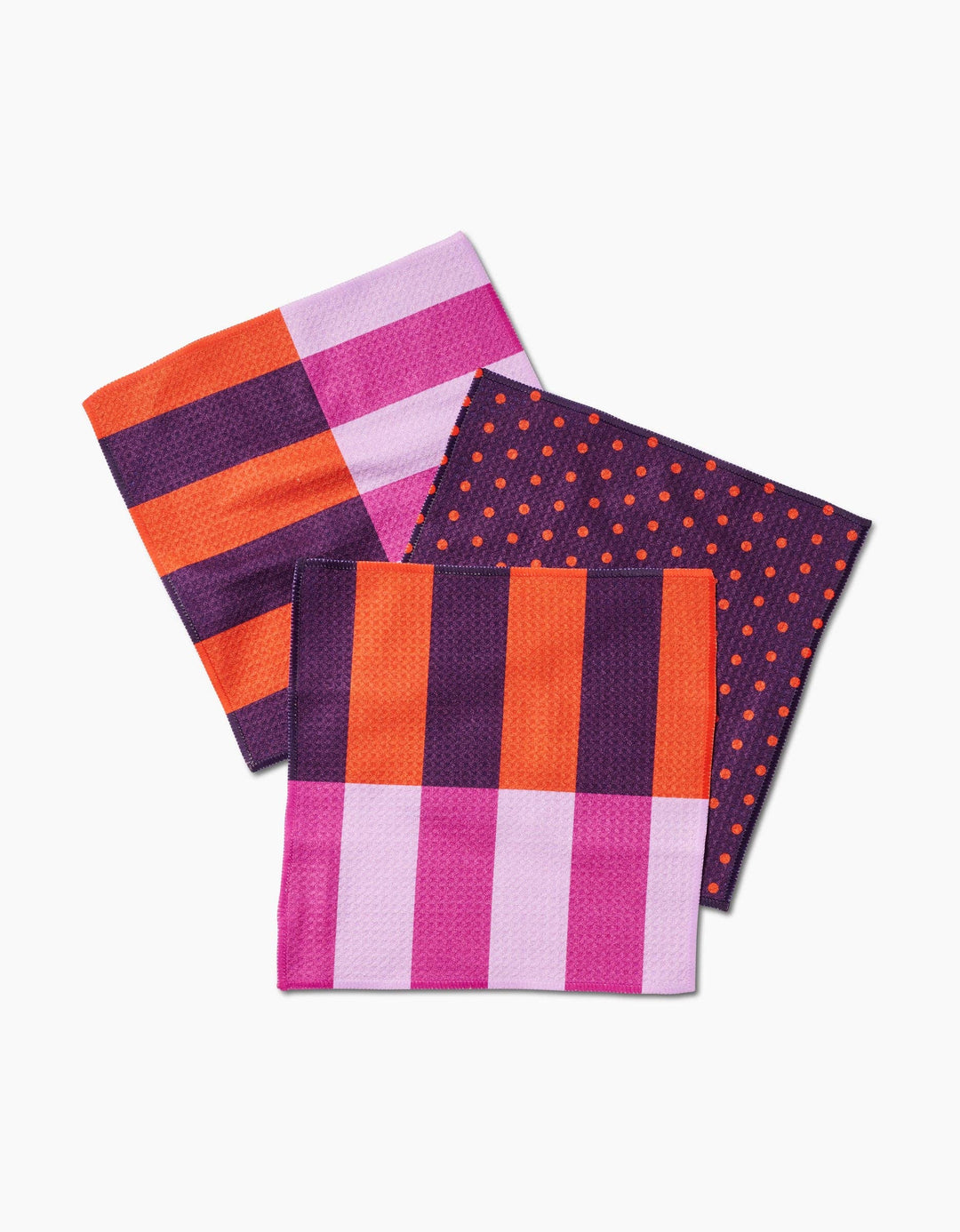 Geometry - Marmalade Taffy Dishcloth Set