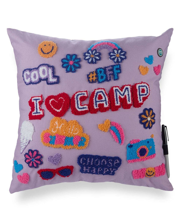 Infinity Classics International Inc. - Emoji Autograph Pillow: Lilac / One Size