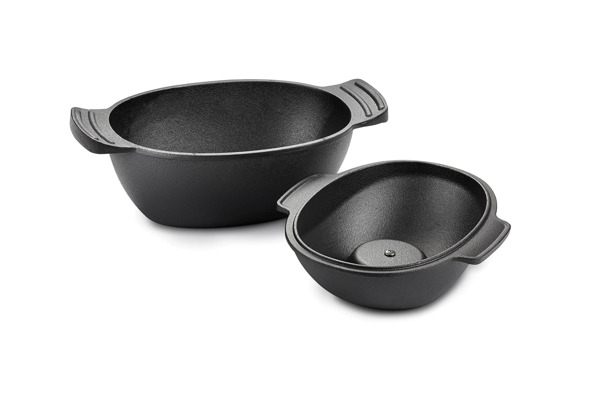 Outset Cast Iron Mussel, Seafood Pot