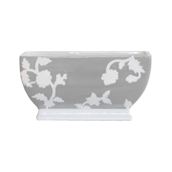 Lo Home by Lauren Haskell Designs - Chinoiserie Dreams Planter: French Blue