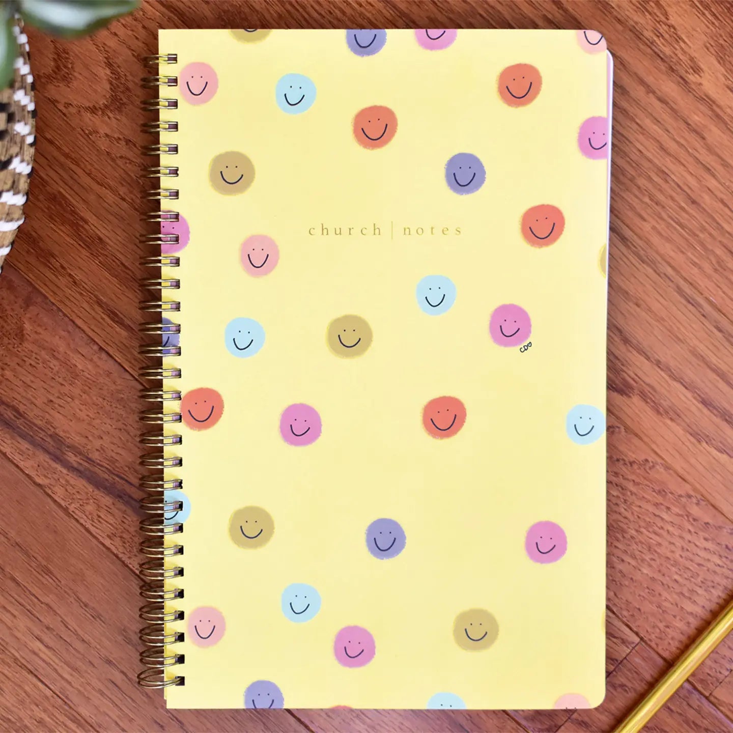 Smiley Notebook – The Oaks Apparel Co.
