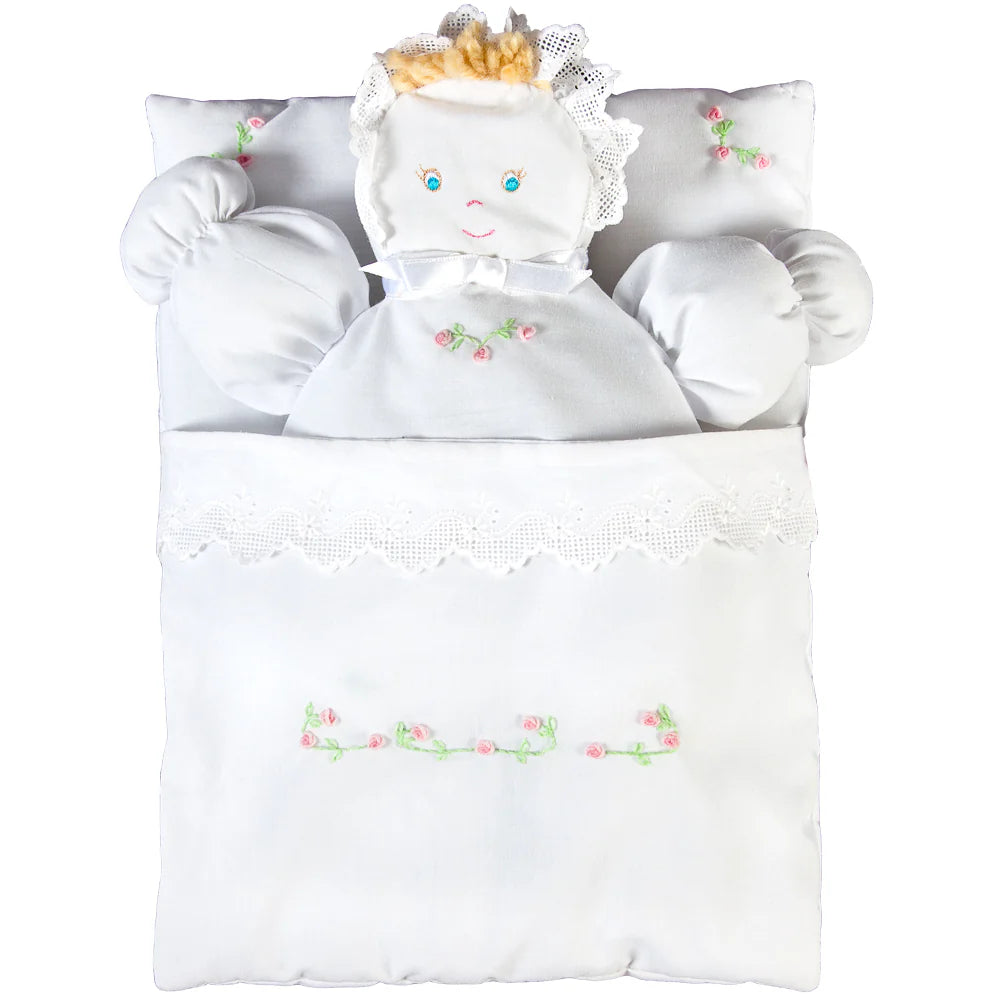 Bunting Doll Rosa White