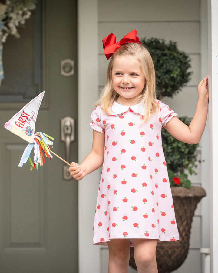 Presley Kait Schoolyard Apples Dress