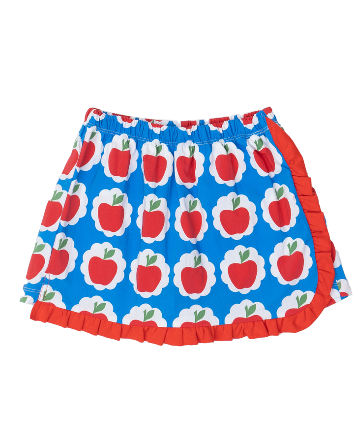 Evelyn Navy Apple Skort