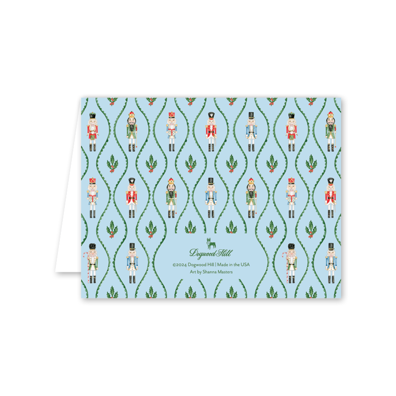 Dogwood Hill - Classic Christmas Nutcrackers: Single Card