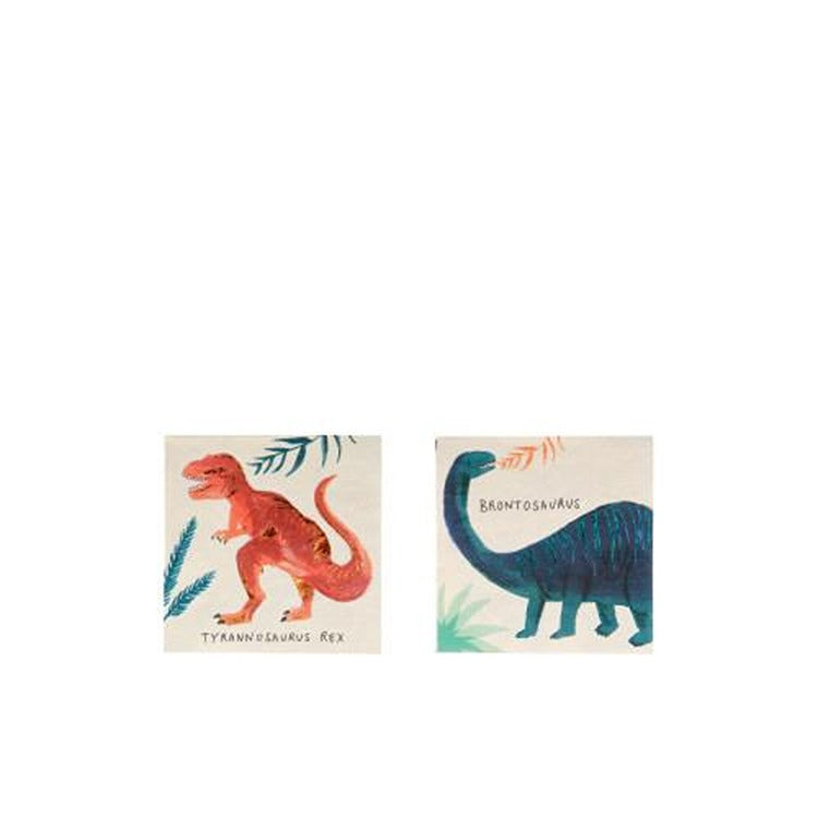 Dinosaur Kingdom Small Napkins (x 16)