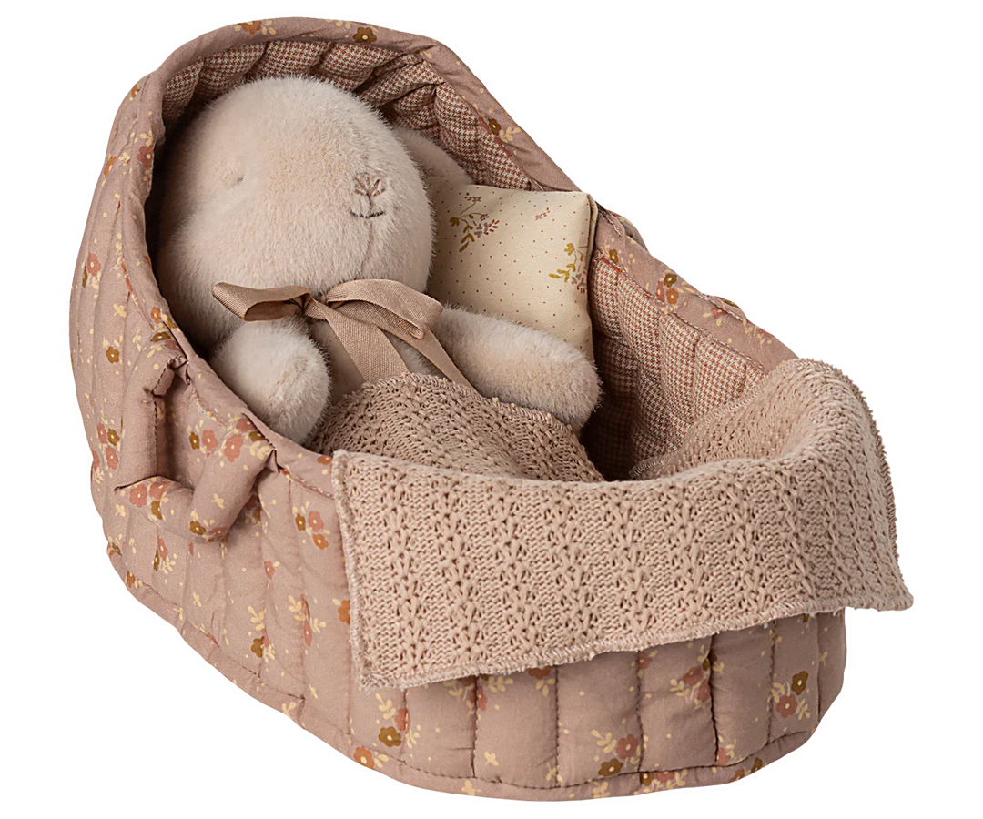 Carry Cot, Large - Rose