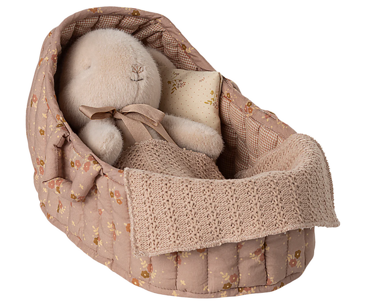 Carry Cot, Large - Rose