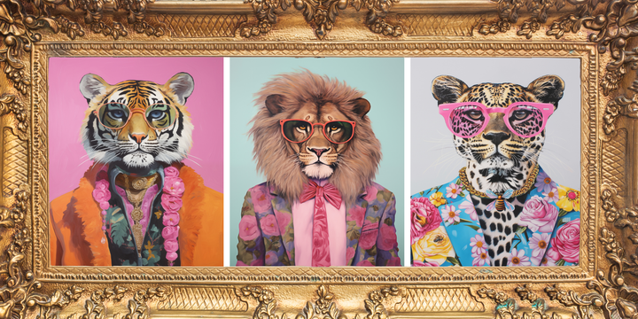 TAYLOR GRAY - 5.5x11 FUNKY FINDS trinket tray insert set of 5