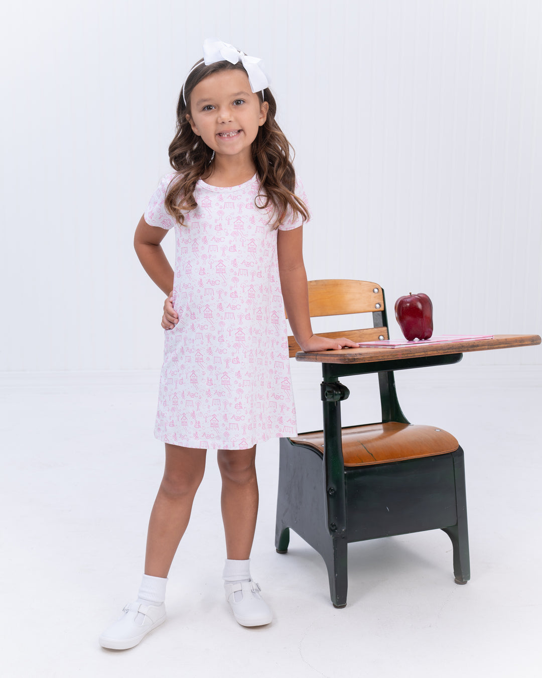 Mary Chase Pink Playground Dress