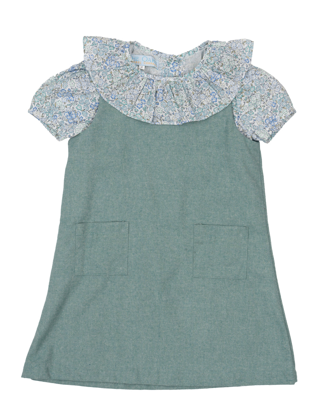 Hazel Teal Briar Floral Dress
