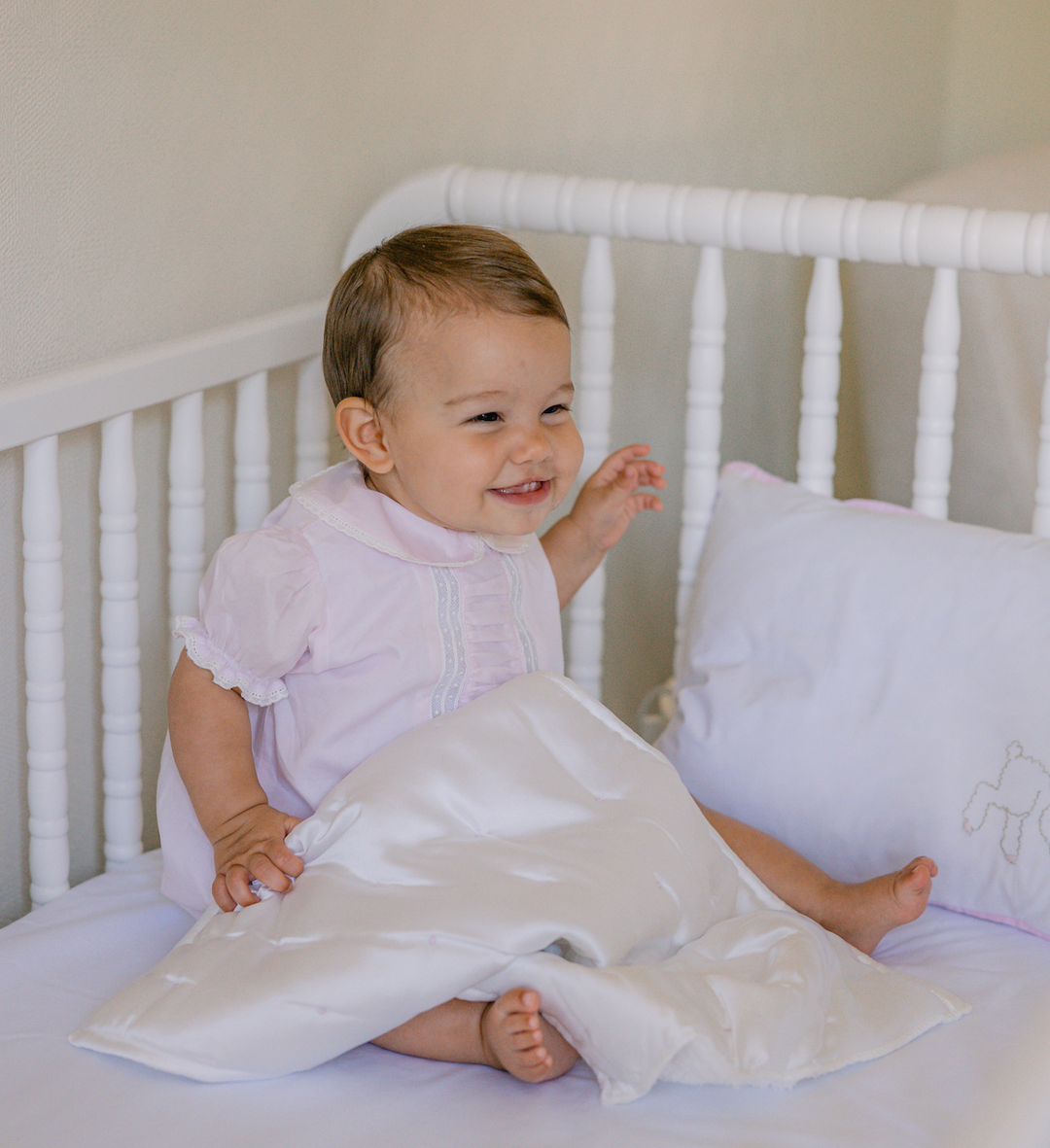 Lenora - Baby Satin Fur Lovie: Blue