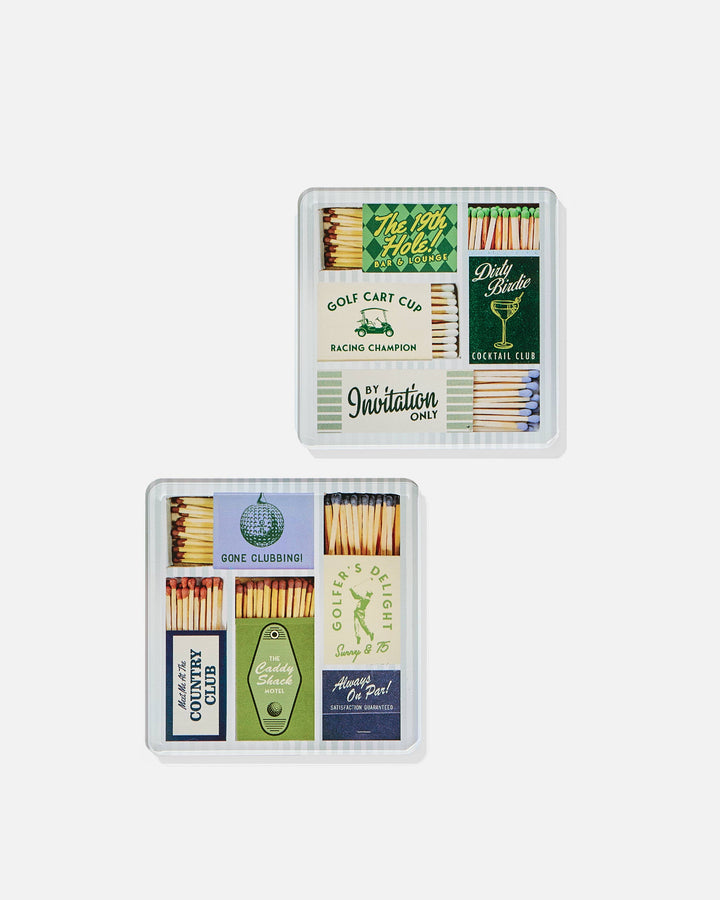Tart By Taylor - Golf Matchbook Coasters: Individual Coaster