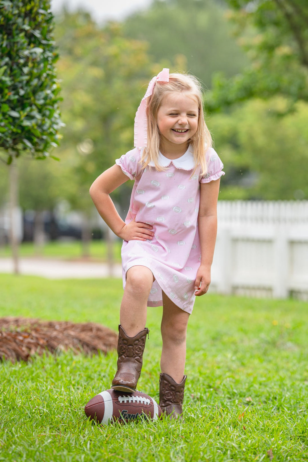 Presley Kait Little League Football Dress