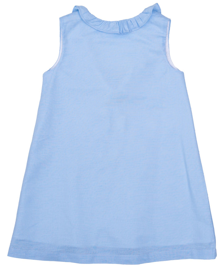 Karla Blue Linen Dress