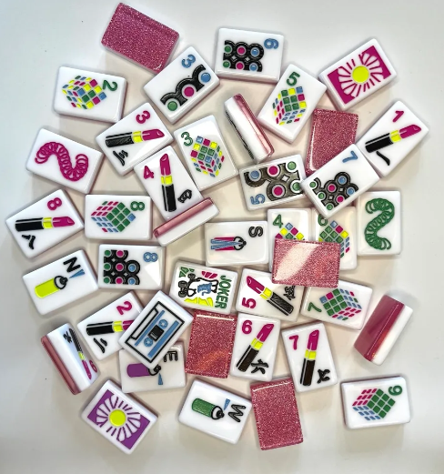 Luxe Mahjong - I Love the 80s Mahjong Set