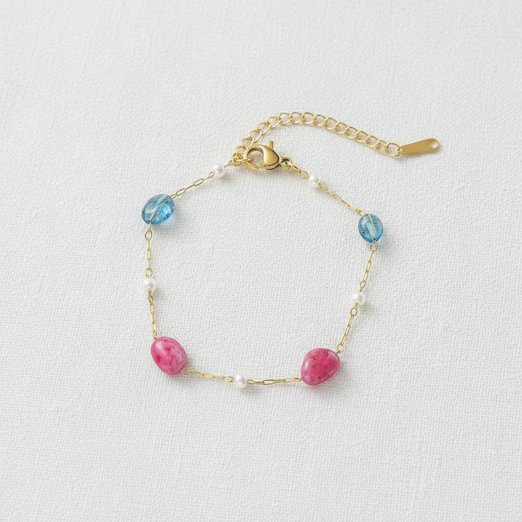 paperln - Pearl Heart Shell Necklace: A24