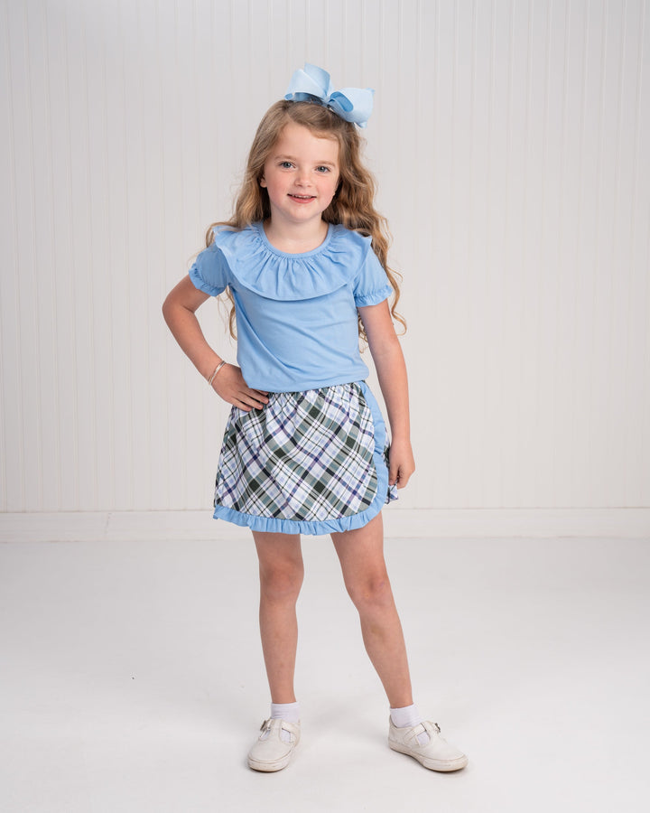 Evelyn Ivy League Plaid Skort