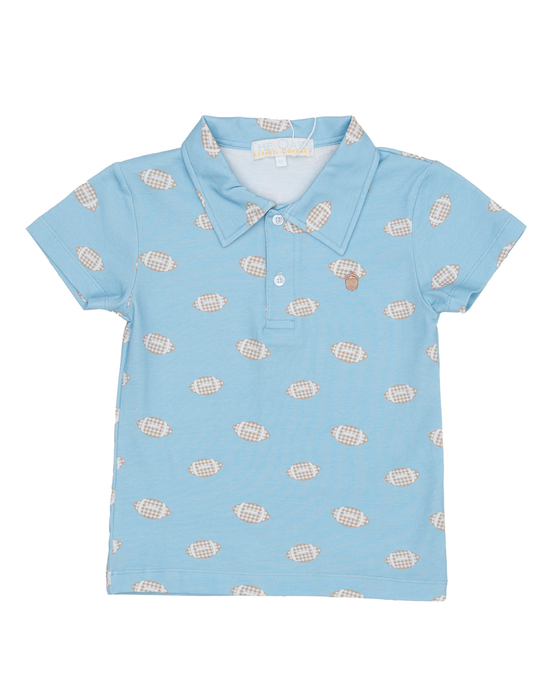 Little League Football Short Sleeve Polo