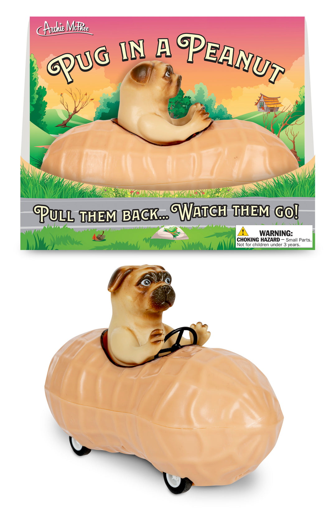 PUG IN A PEANUT